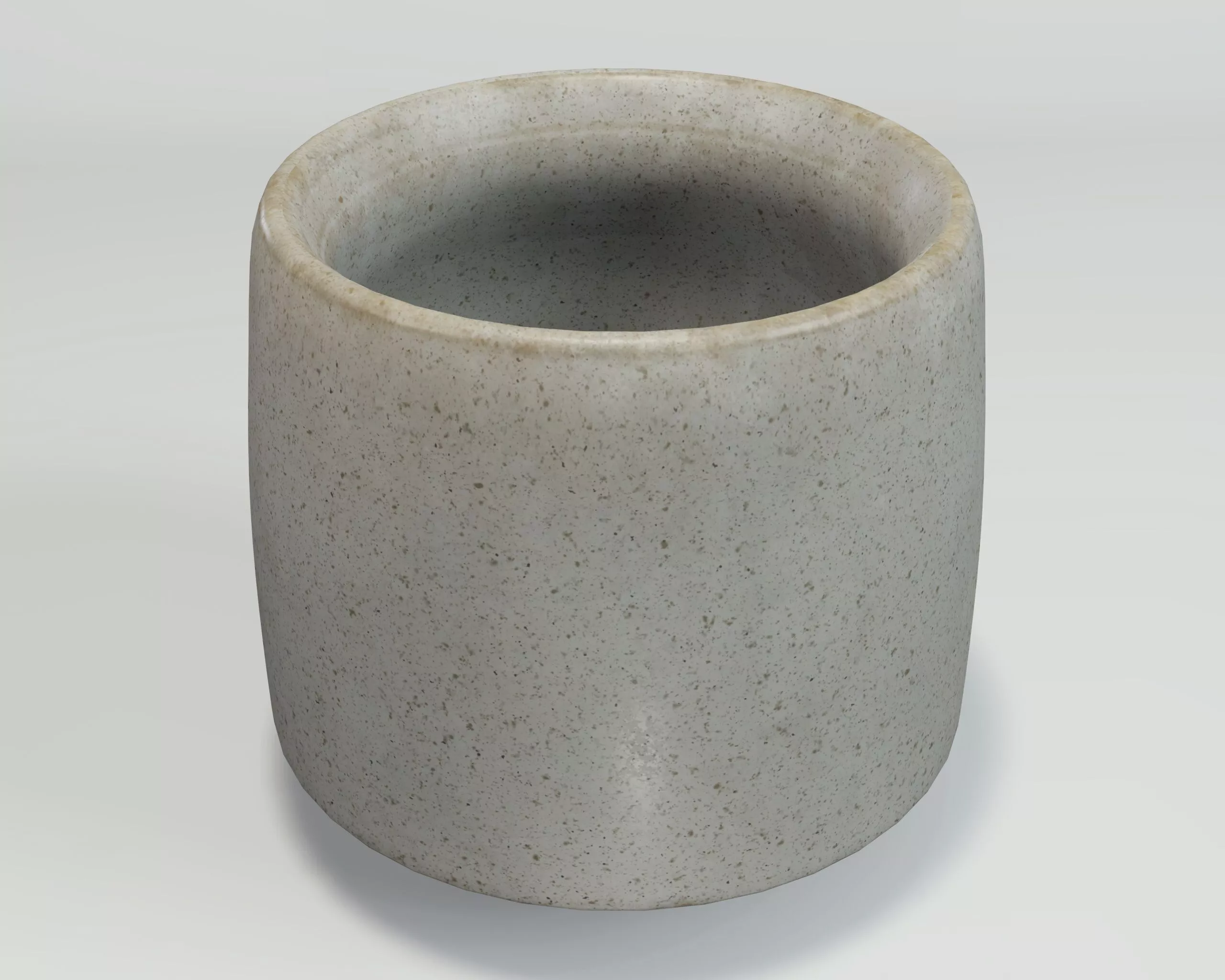 Ceramic Cup 3D Model Free low-poly 3D model