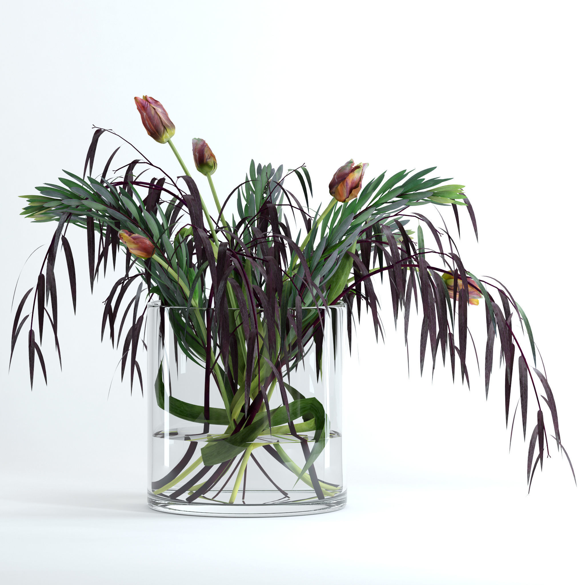 Tulips and Co 3D model_3