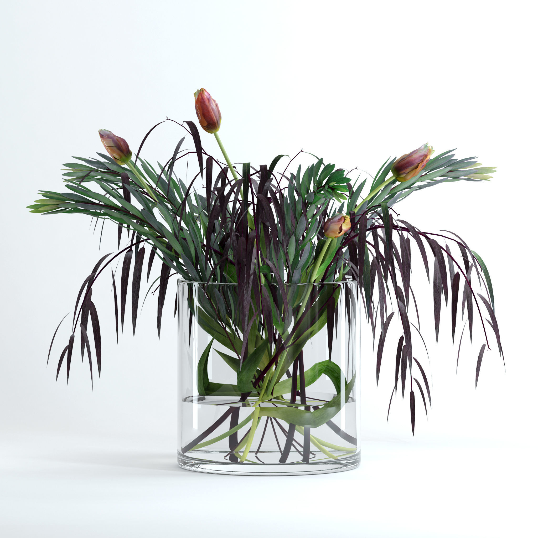 Tulips and Co 3D model_4