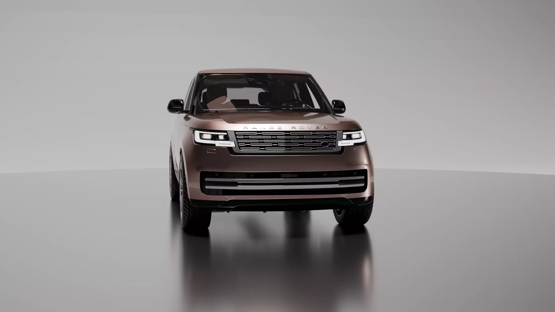 Range Rover 3d model rigged full textured Blender 3D model