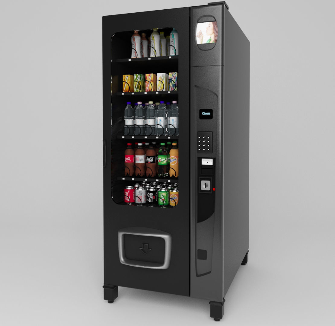 Vending Machine 27 slots 3D model_2