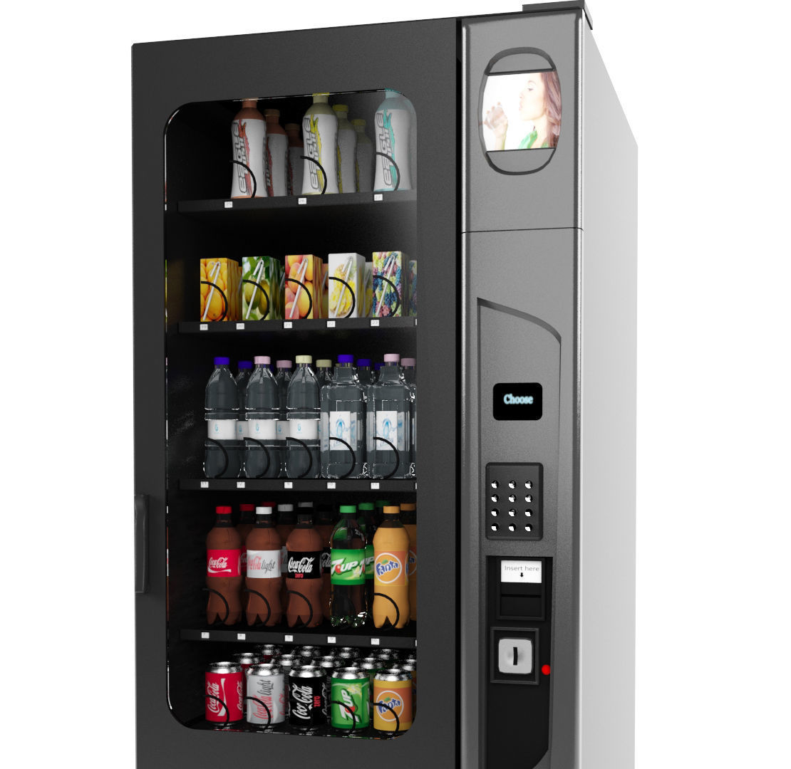 Vending Machine 27 slots 3D model_4