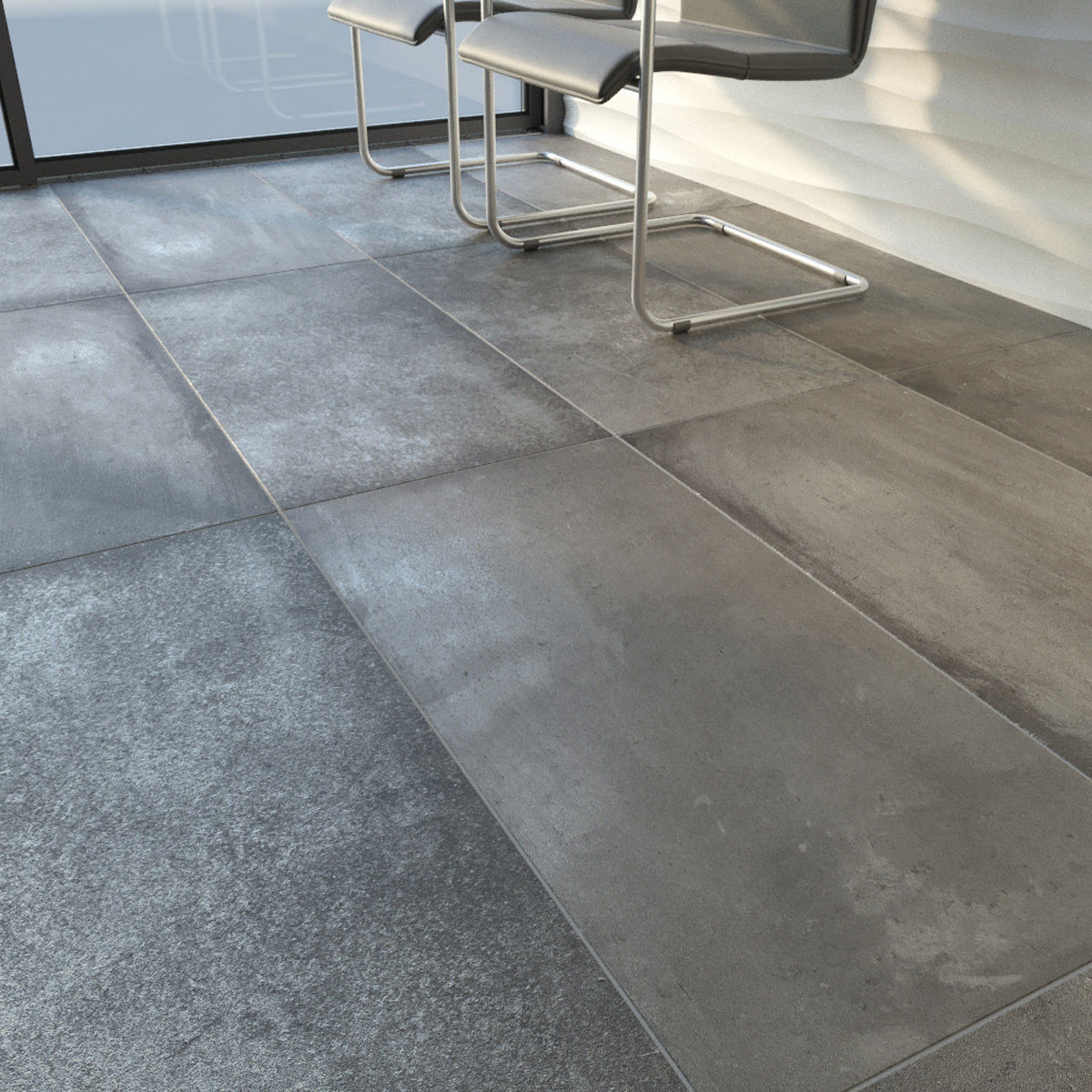 Oneker Tile Set 3D model_4