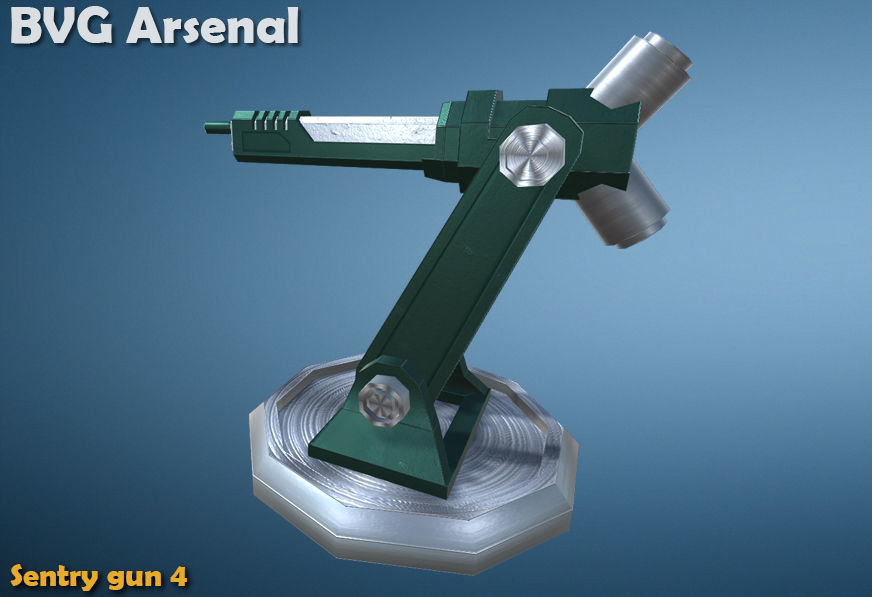 Sentinel collection - HQ Low-poly 3D model_11