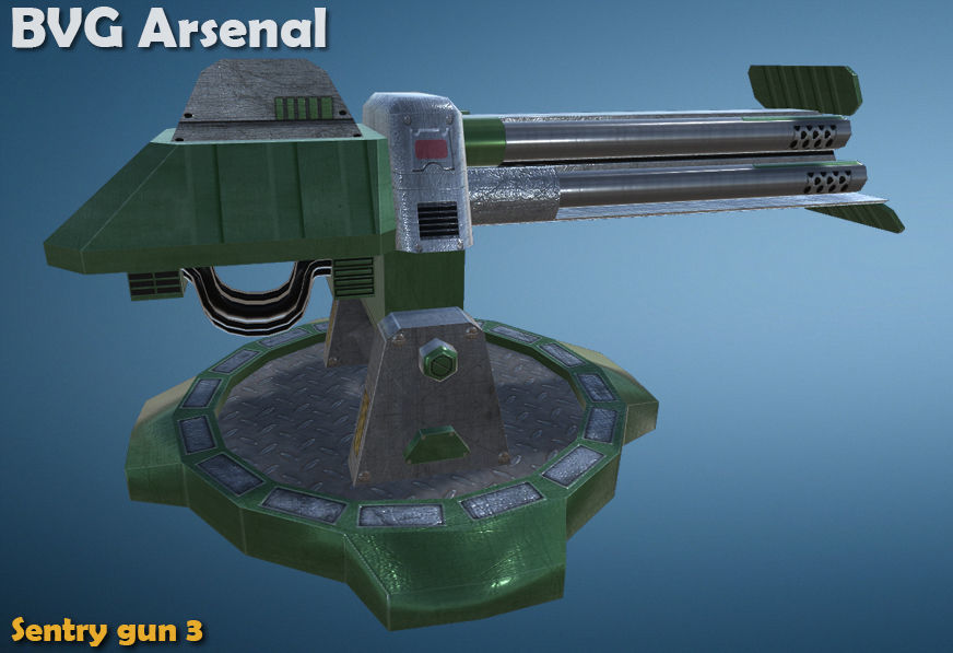 Sentinel collection - HQ Low-poly 3D model_24