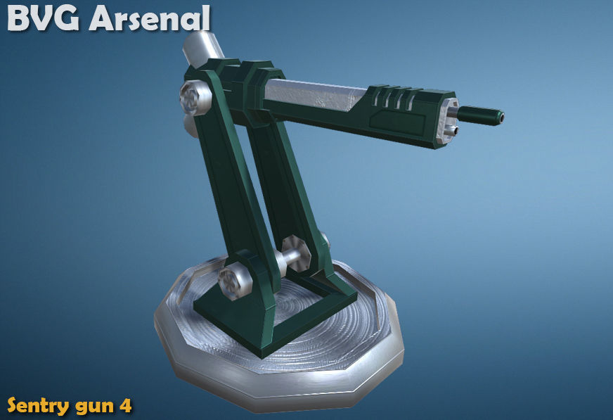 Sentinel collection - HQ Low-poly 3D model_12