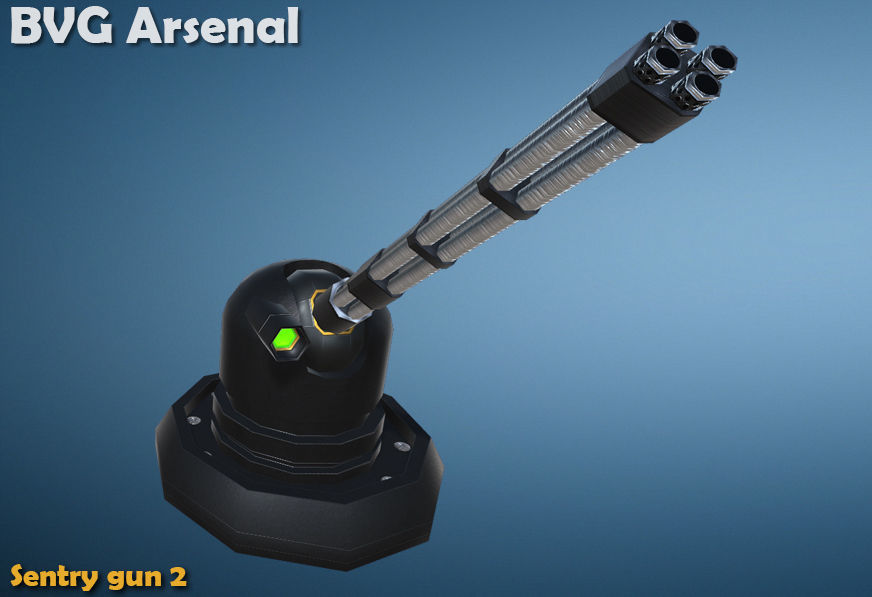 Sentinel collection - HQ Low-poly 3D model_2