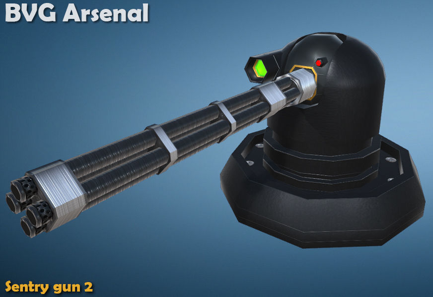 Sentinel collection - HQ Low-poly 3D model_5