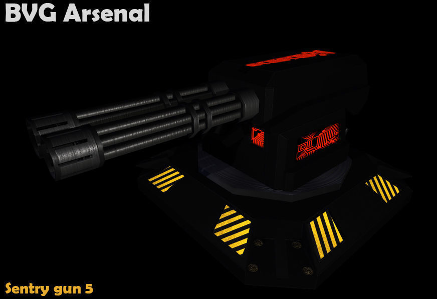 Sentinel collection - HQ Low-poly 3D model_20