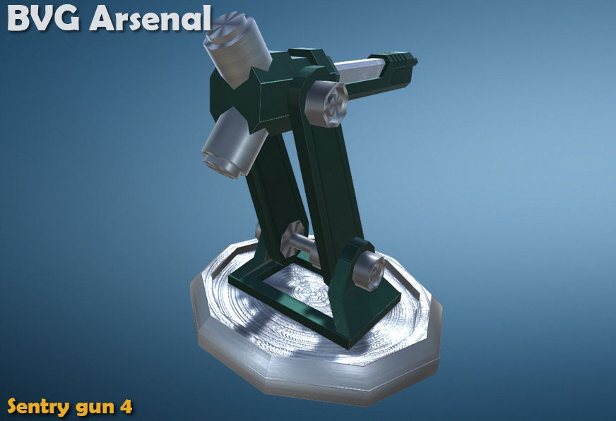 Sentinel collection - HQ Low-poly 3D model_9