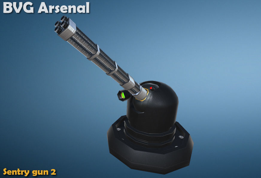 Sentinel collection - HQ Low-poly 3D model_4