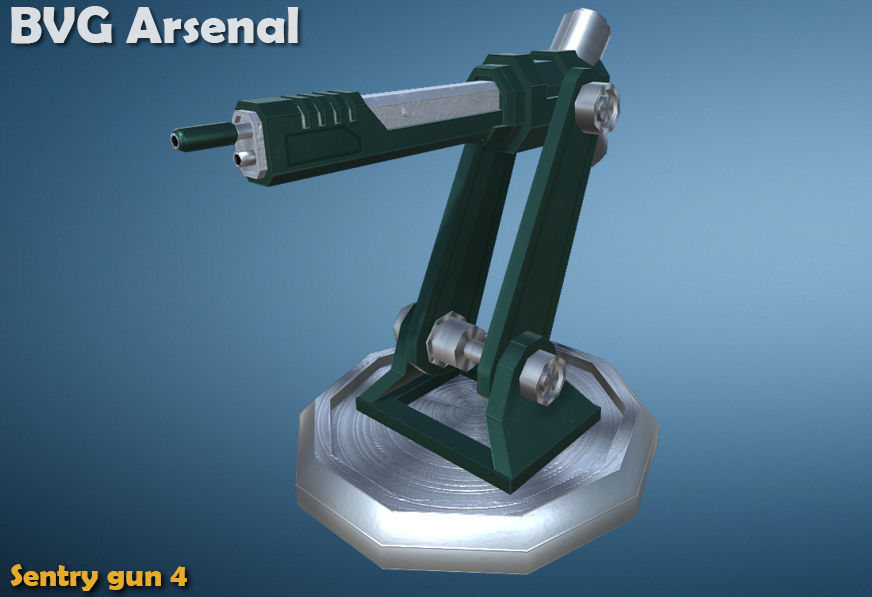 Sentinel collection - HQ Low-poly 3D model_23