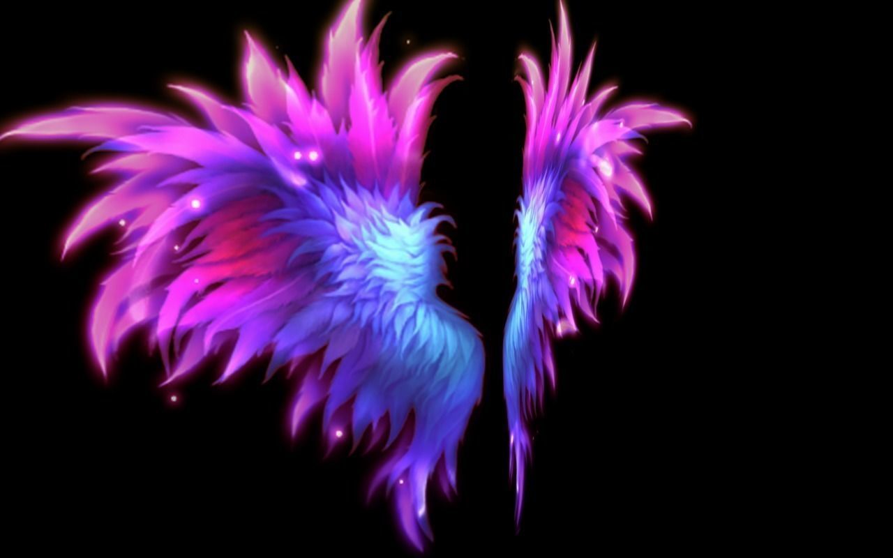 Fairy Wings Free low-poly 3D model