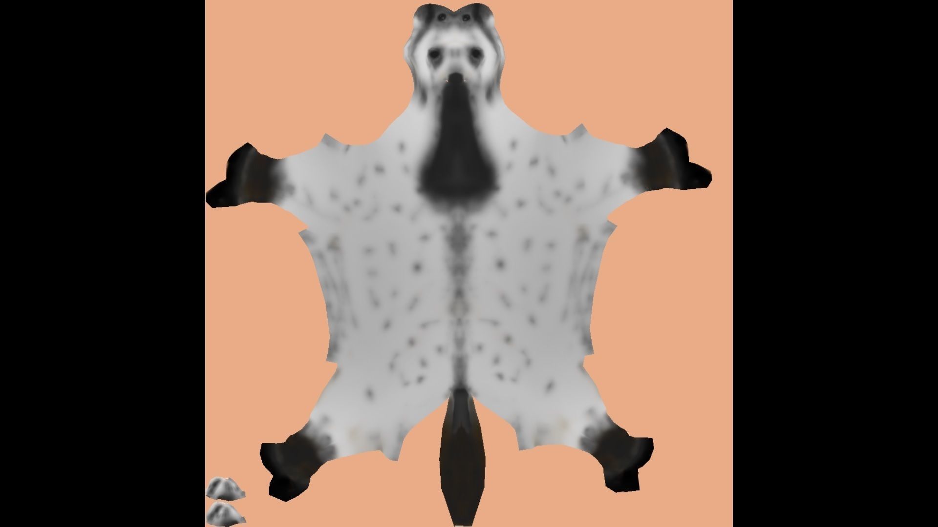 Low poly horse model Low-poly 3D model_15