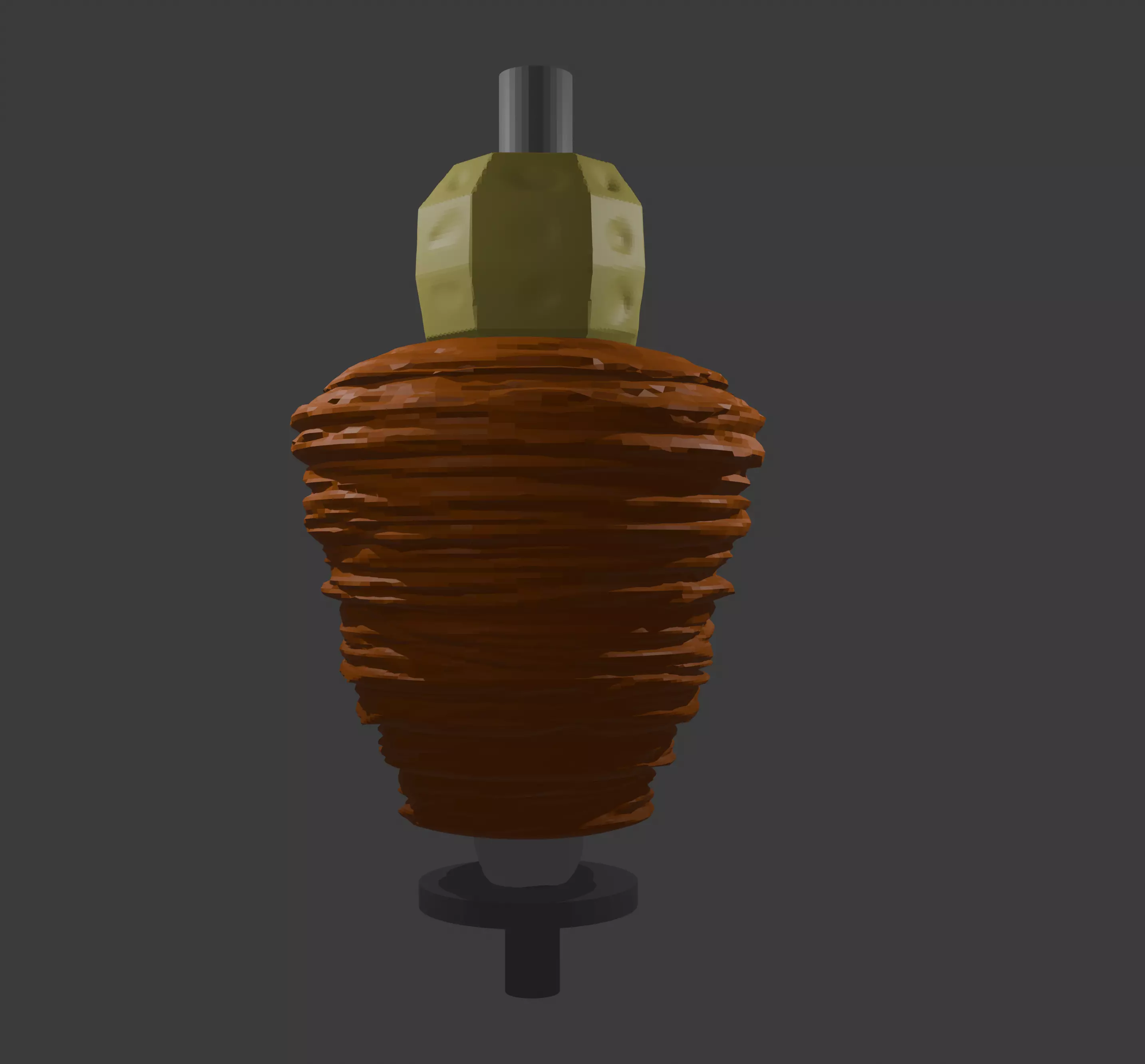 llavero trompo al pastor 3D print model