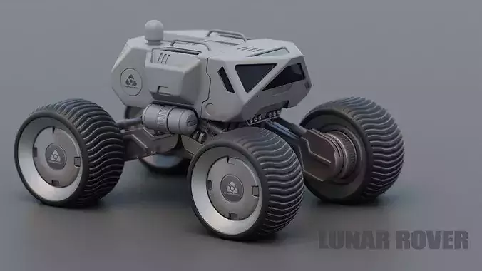 LUNAR ROVER H-11 RIGGED