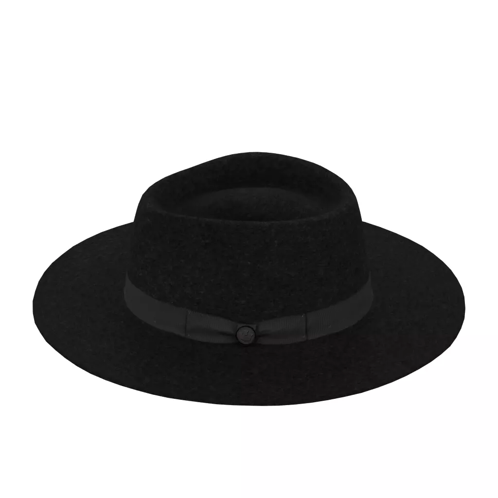 Goorin Bros Dean the Butcher Black Fedora Hat Low-poly 3D model