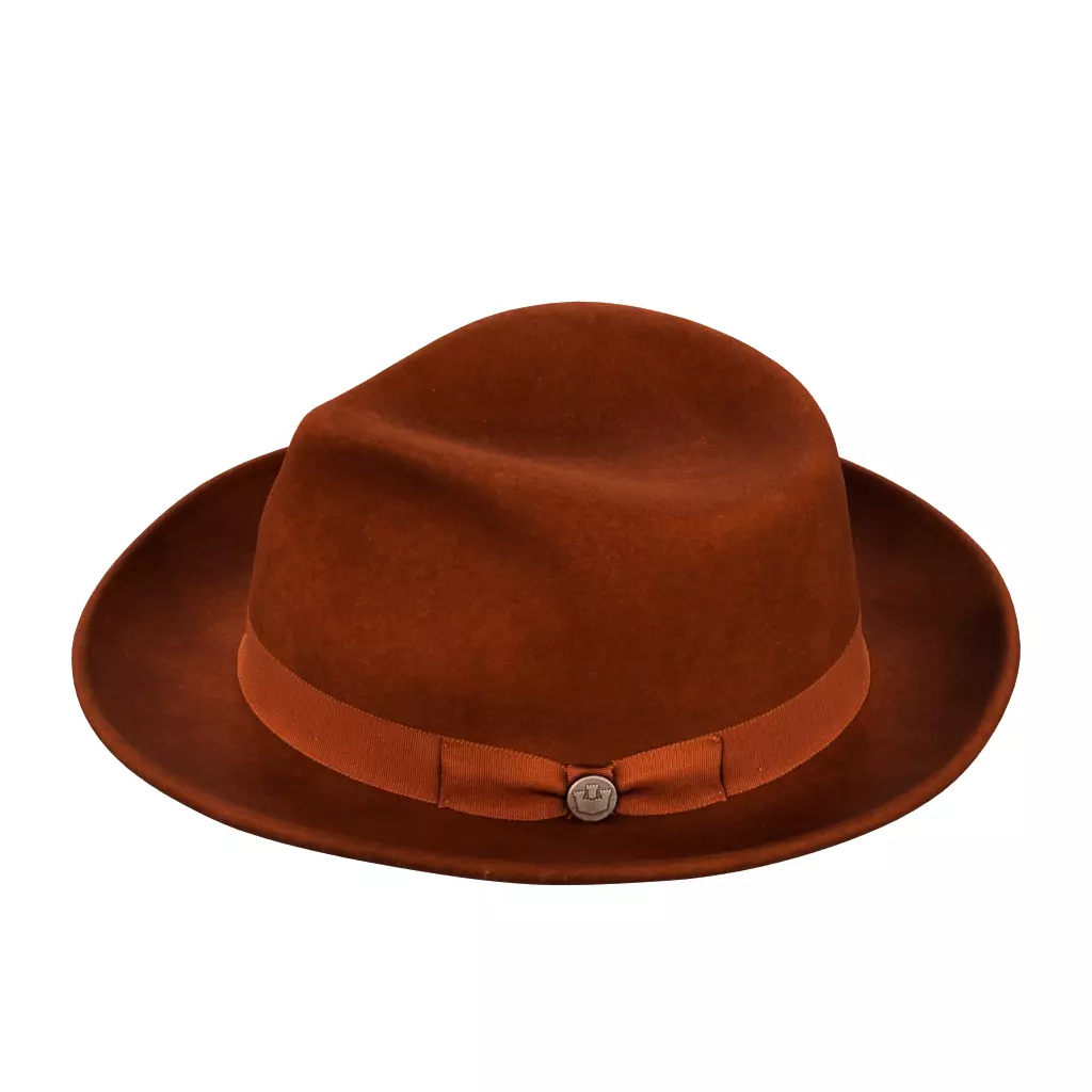 Goorin Bros Dean the Butcher Fedora Brown Hat Low-poly 3D model