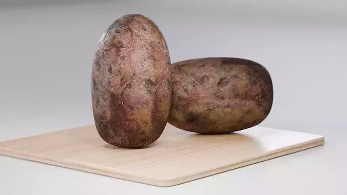 Potato  Photorealistic PBR