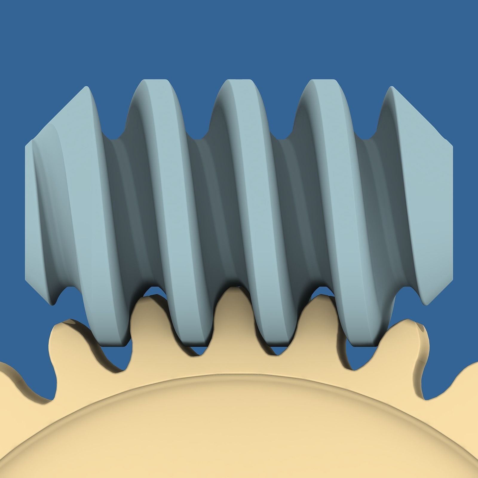 Worm Gear Collection 02 3D print model_7