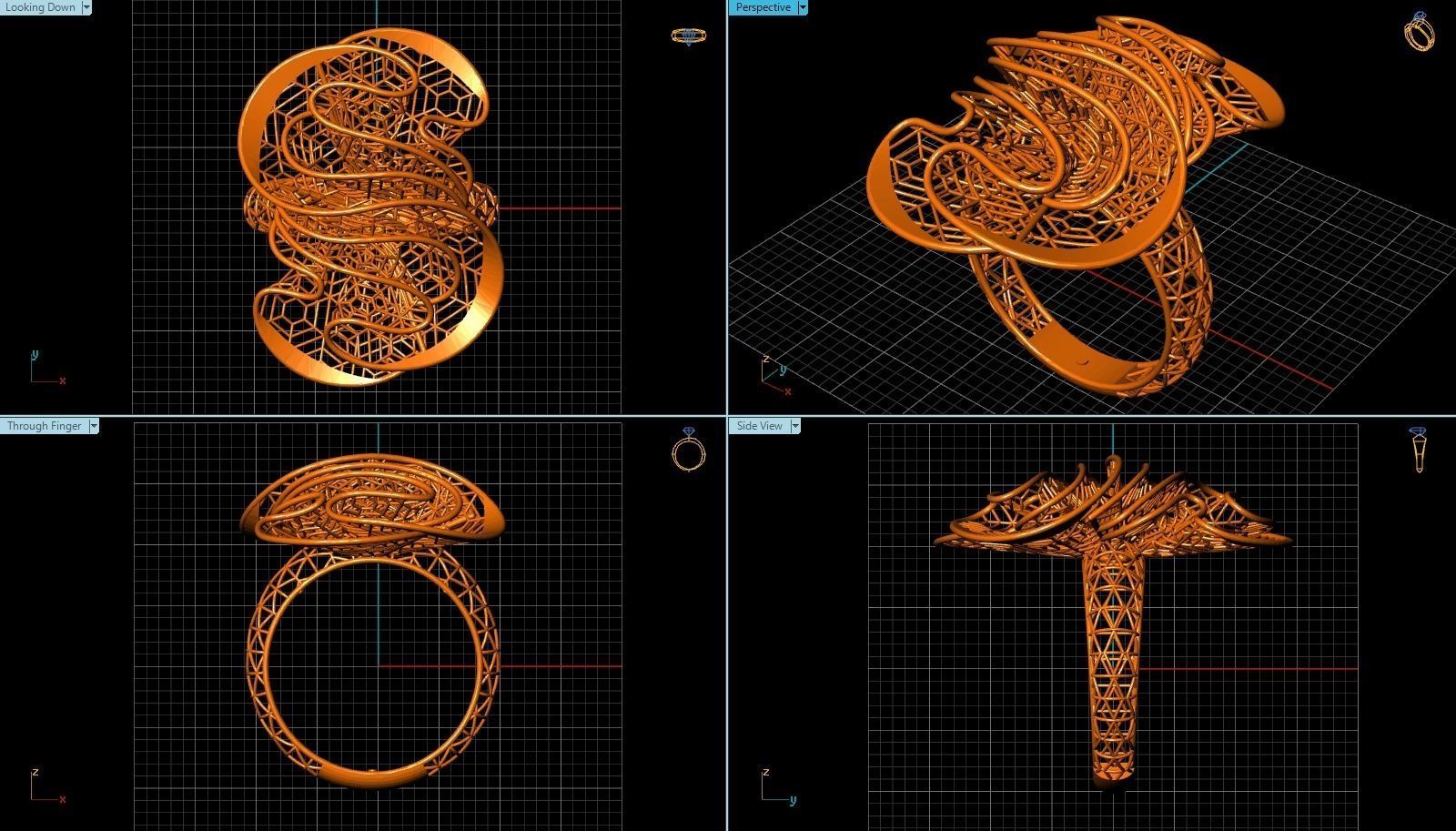 Ring ultra vision 3D print model_3