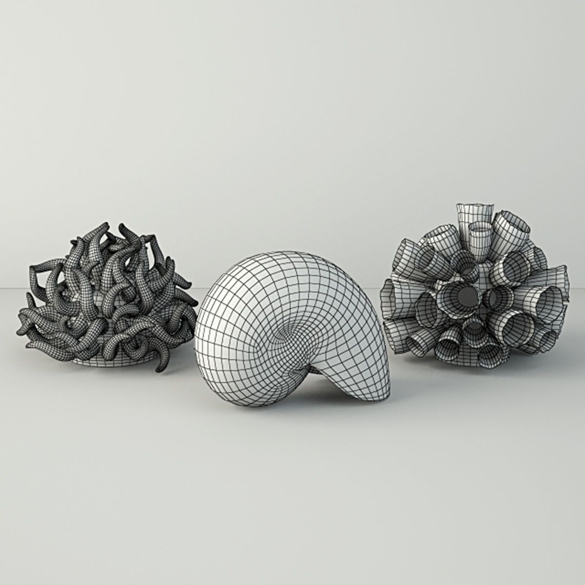 Decorative Ceramic Figures by ZARA HOME 3D model_2