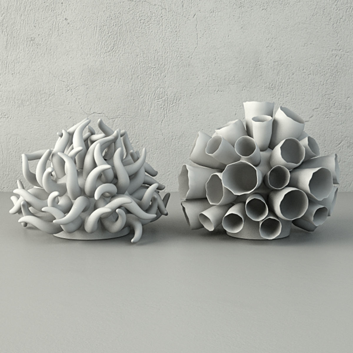 Decorative Ceramic Figures by ZARA HOME 3D model_3