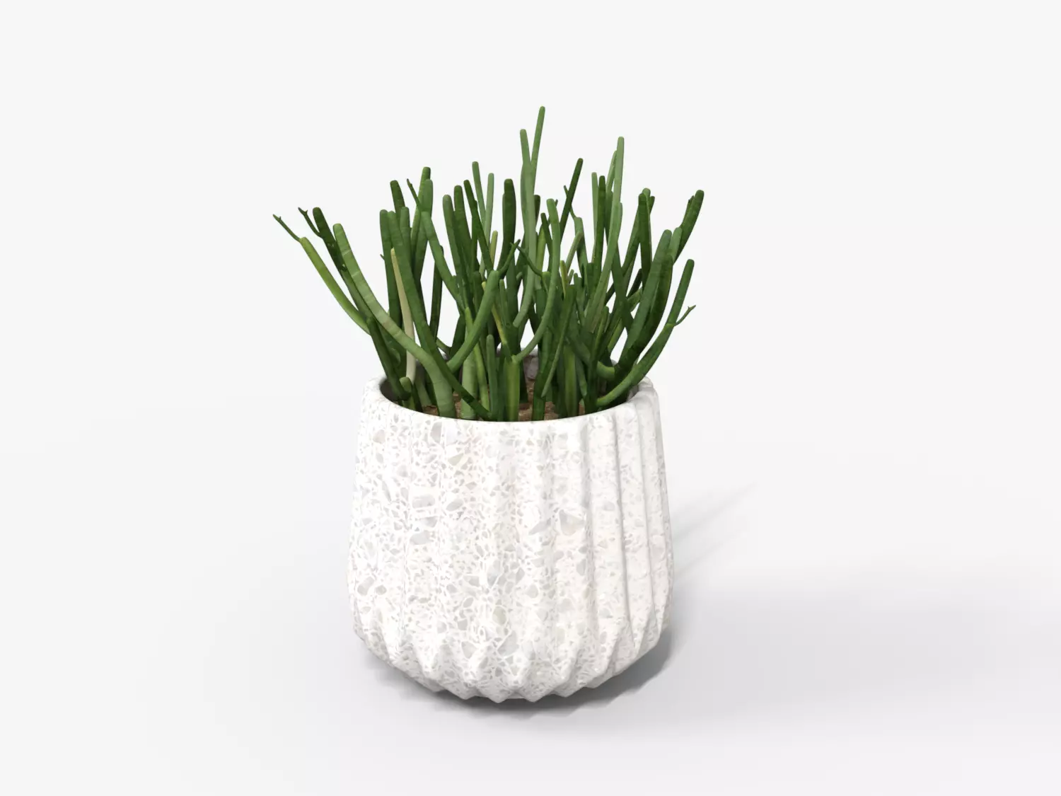 Flower pot Free low-poly 3D model