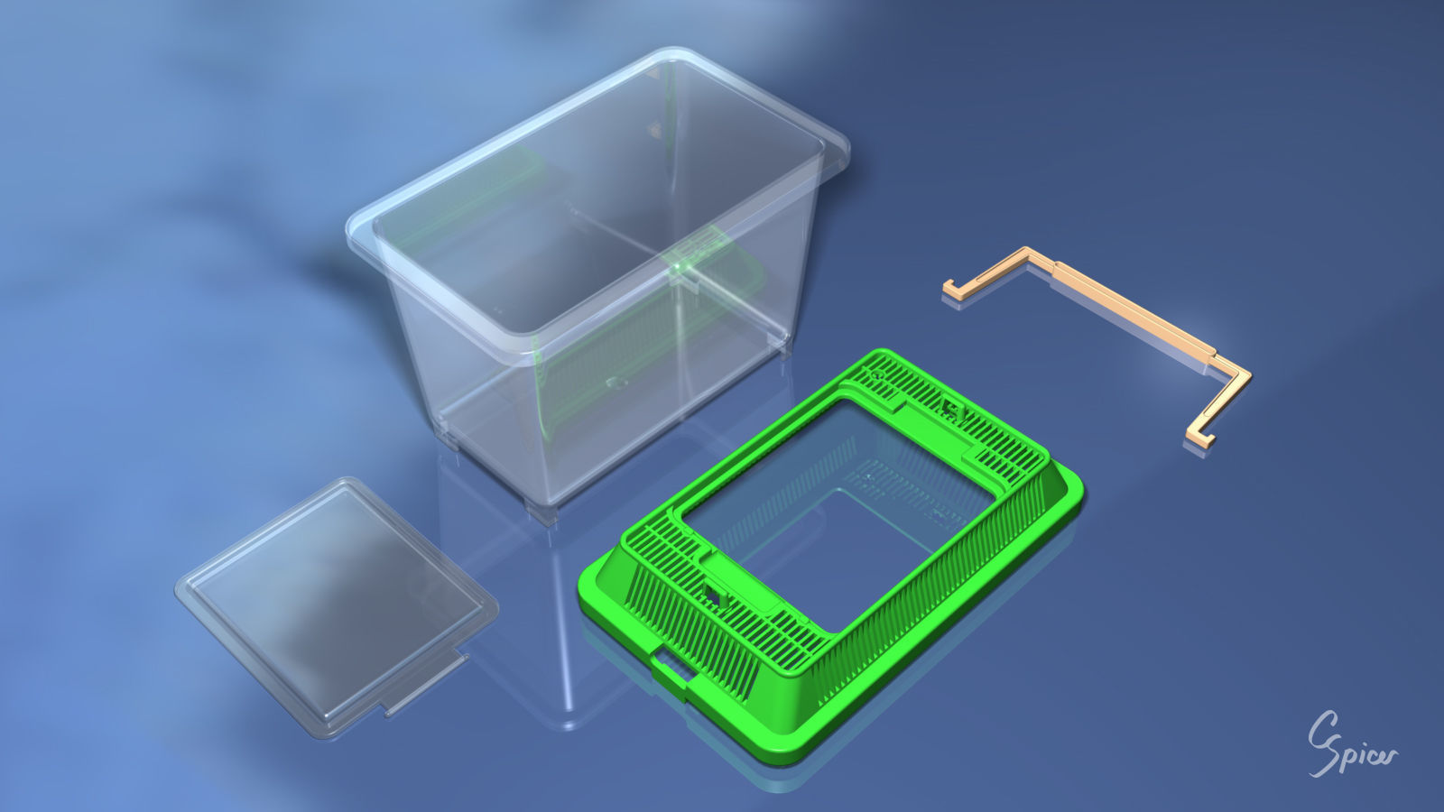 Small Plastic Terrarium 3D model_10