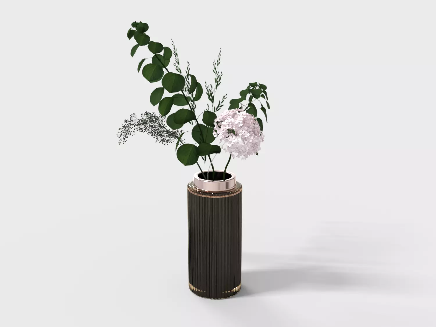 Vase Pot Free low-poly 3D model