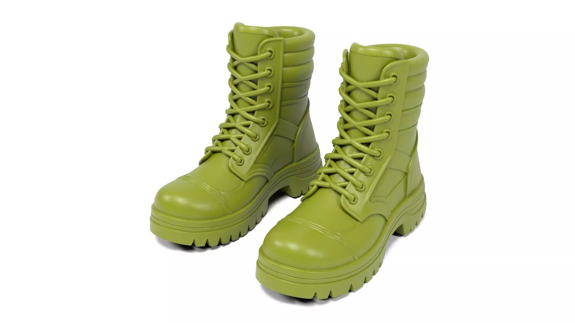 Military boots 3D print model