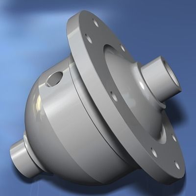 Automobile Differential Gearbox 3D model_10