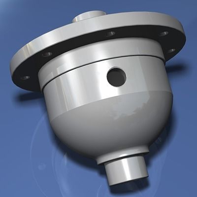Automobile Differential Gearbox 3D model_11