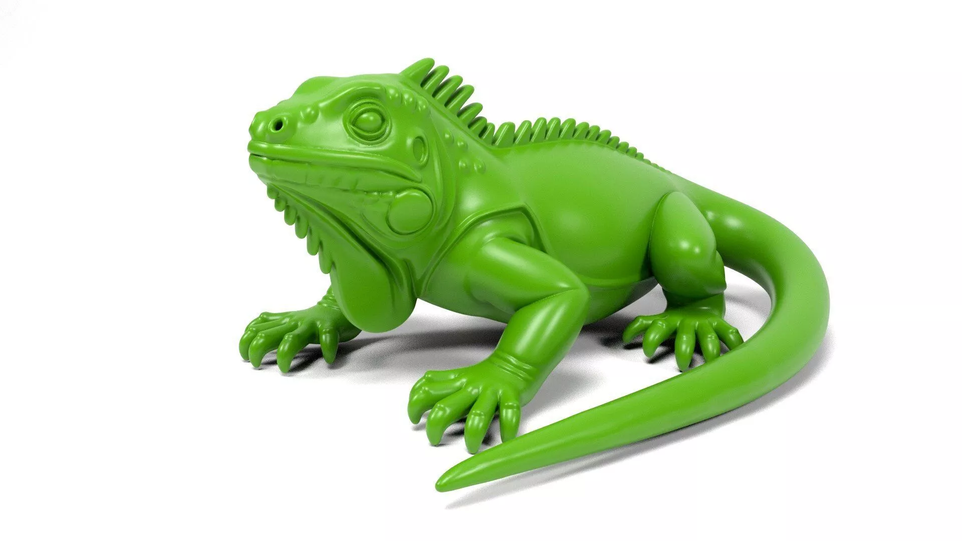 Iguana 3D print model