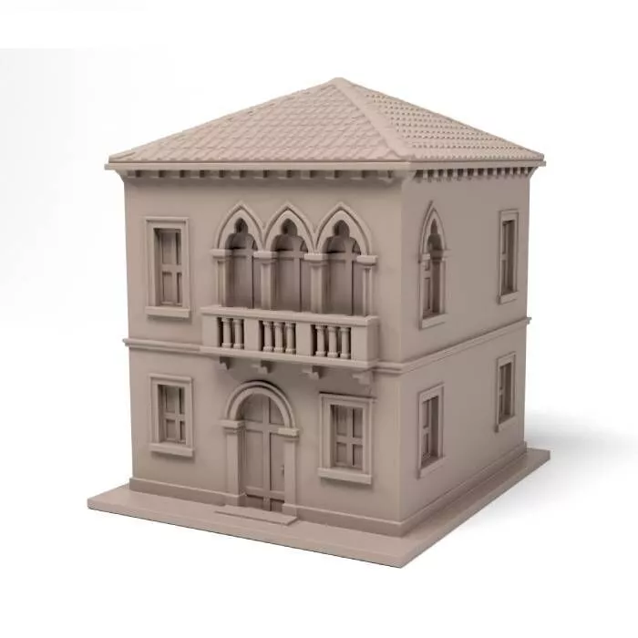 Venetian House 3D print model