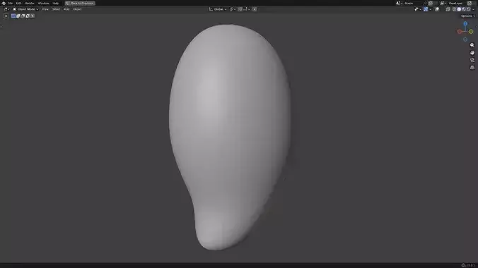 Mango 3D print model 3