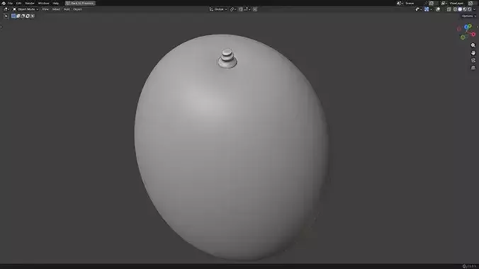Mango 3D print model 6