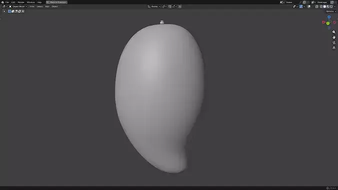 Mango 3D print model 7