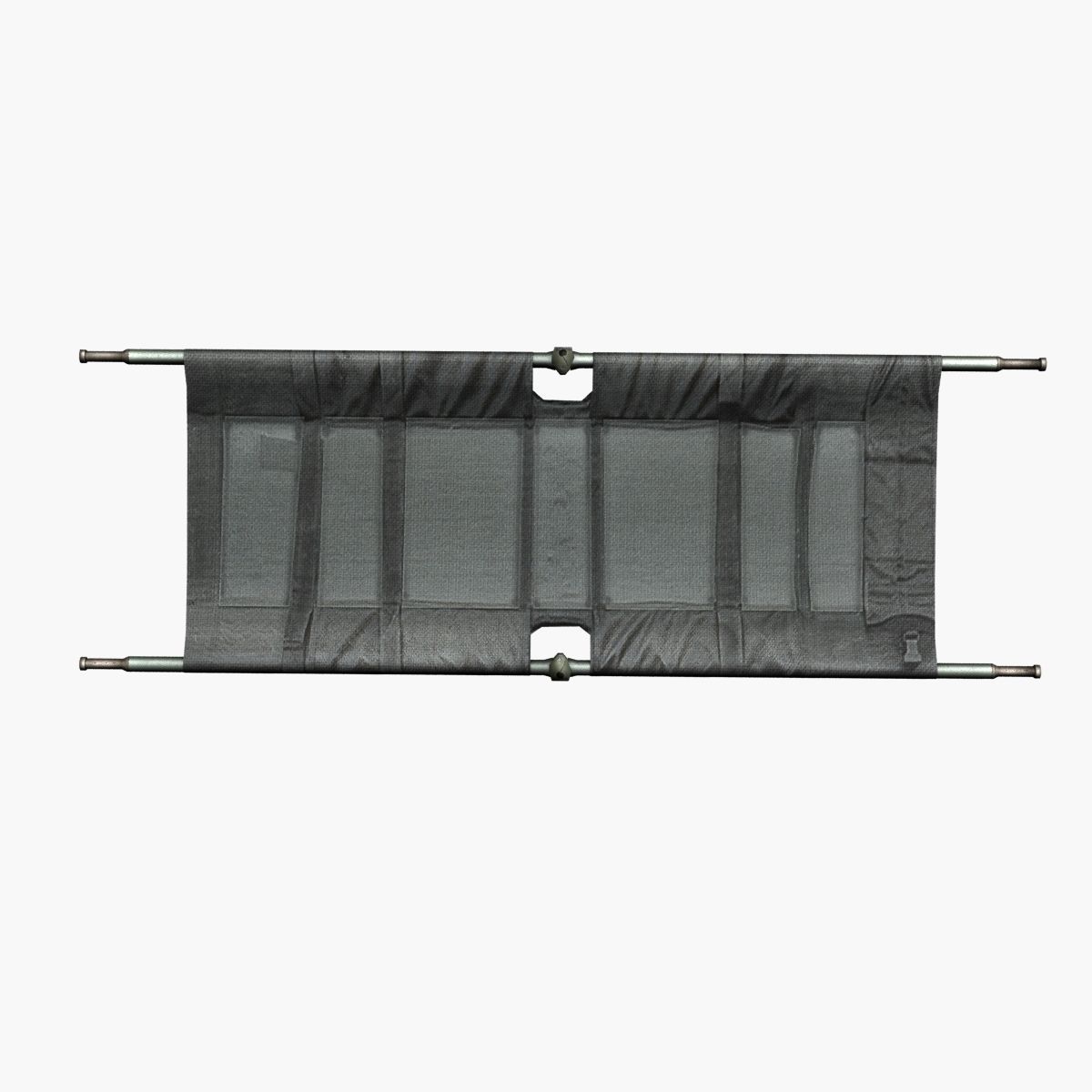 Military Medical Stretcher Low Poly Low-poly 3D model_2