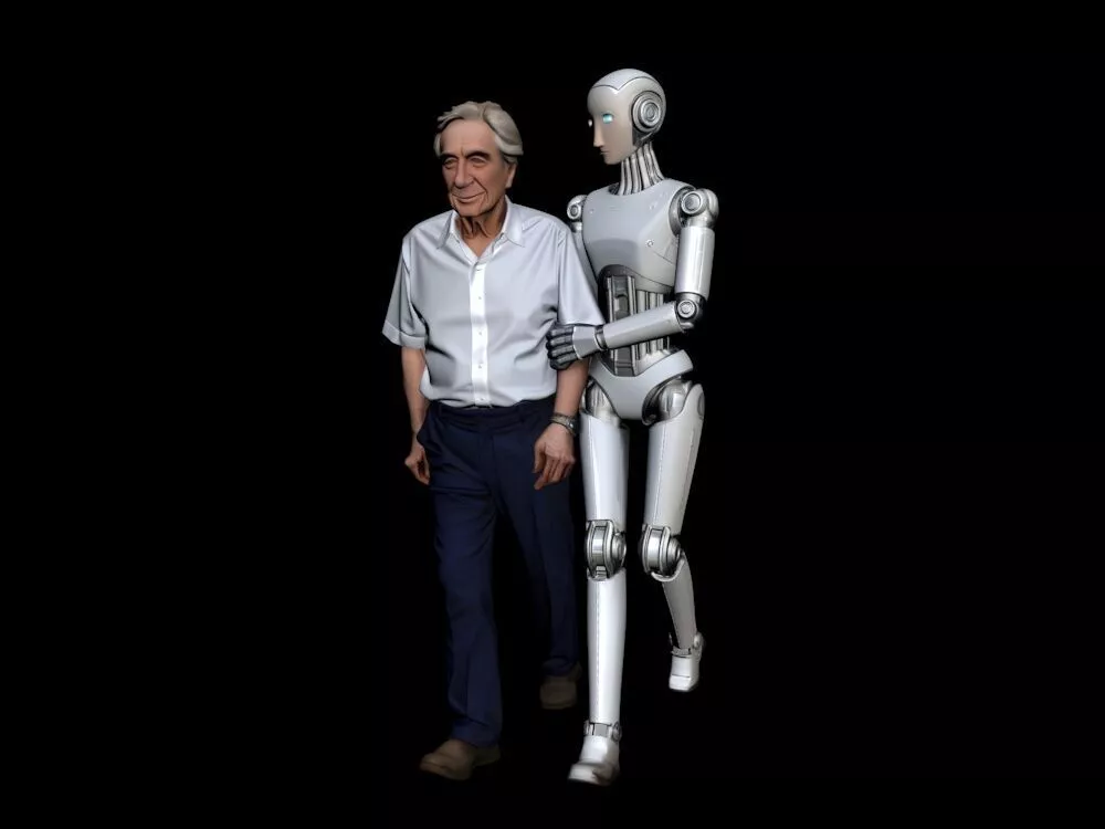 Intelligent machine servant 3D model