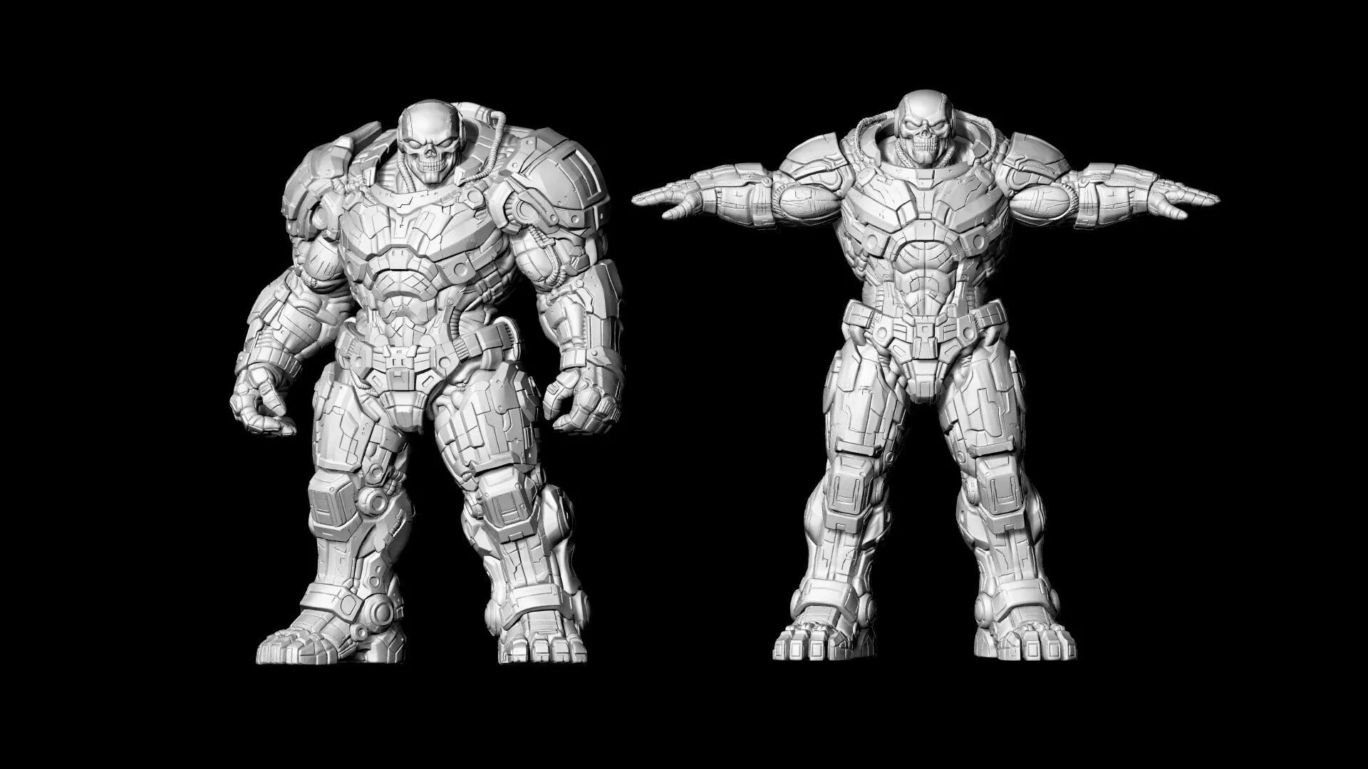 heavy exosuit 3d model 3D model