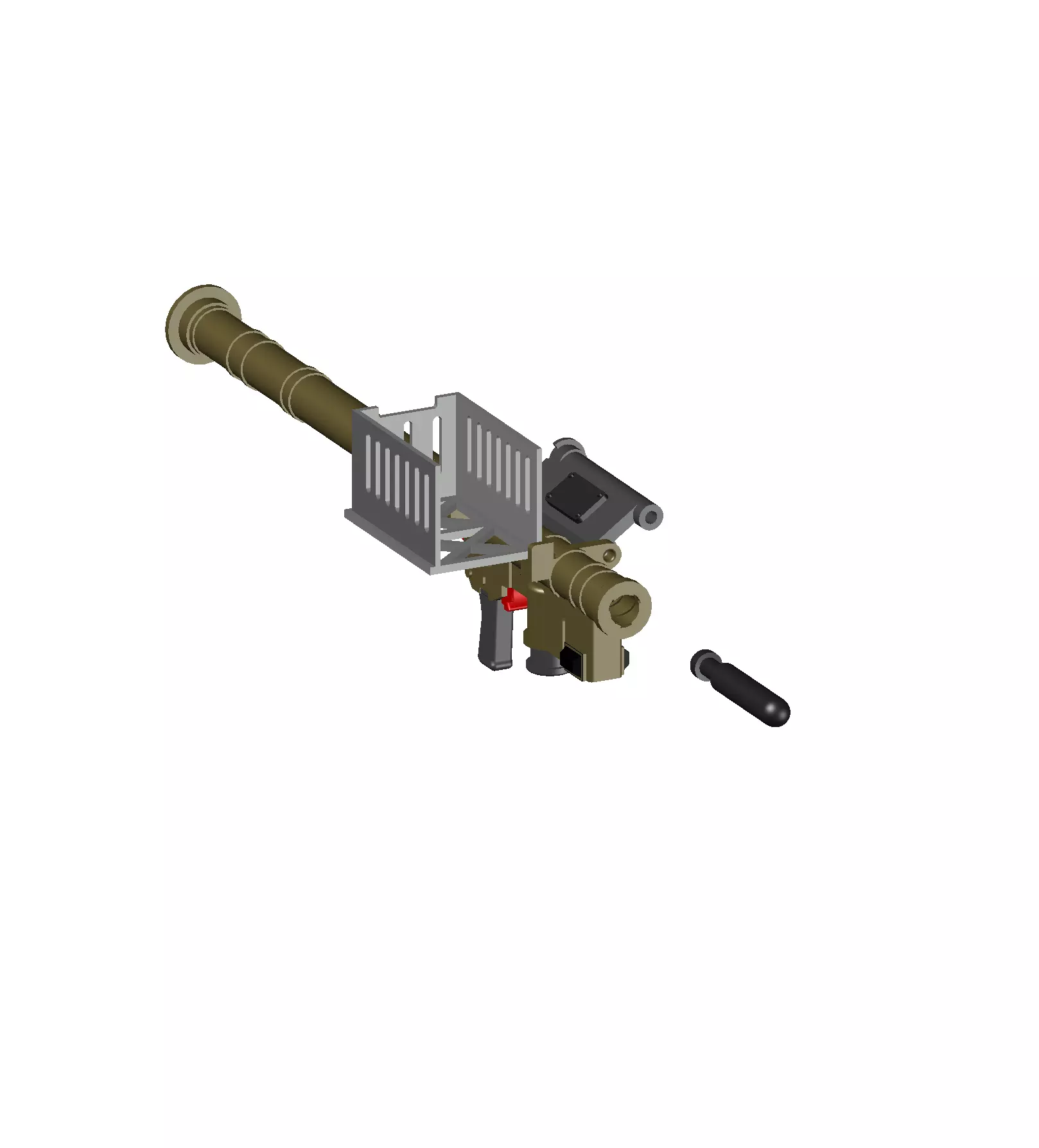 FIM 92 Stinger miniature toy 3D print model