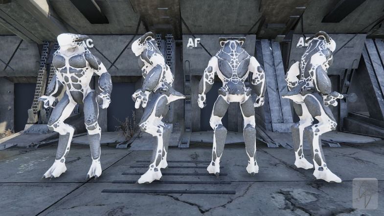 Razormouth - Animated Low Poly PBR Monster Low-poly 3D model_7