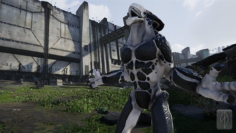 Razormouth - Animated Low Poly PBR Monster Low-poly 3D model_5
