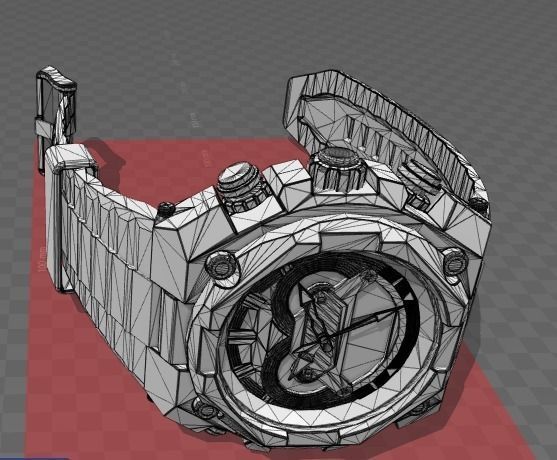 watch two watches 3D model_10