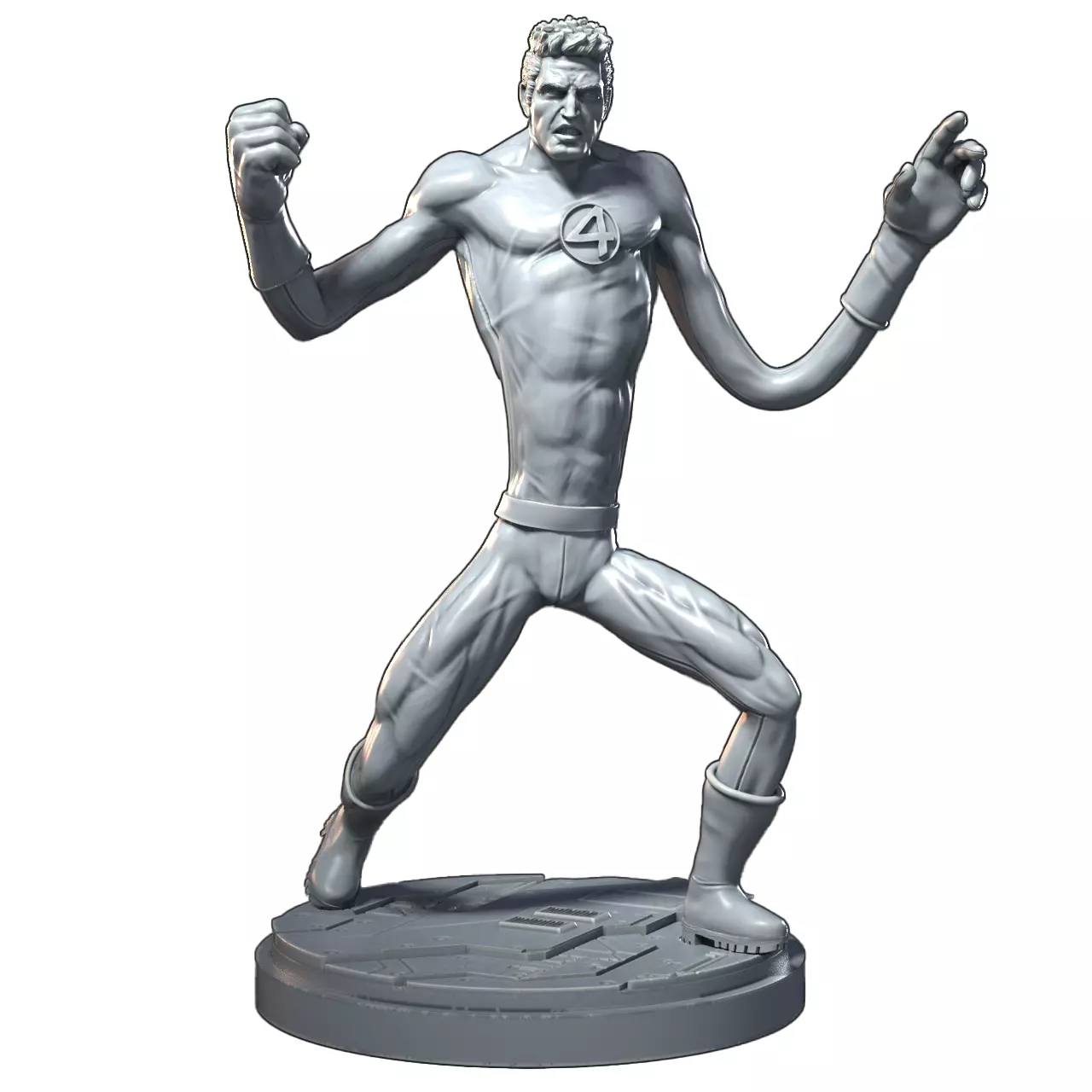 Mr Fantastic 3D Print STL Miniature RPG 3D print model