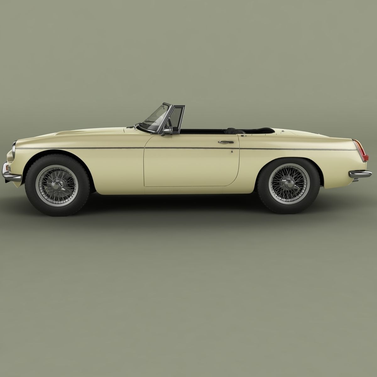 MG MGC  3D model_1