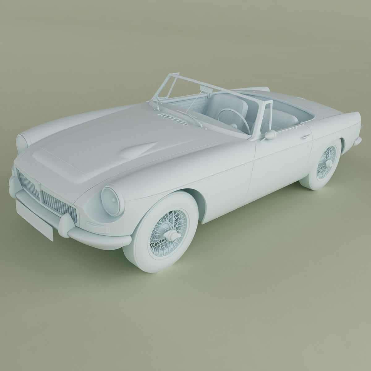 MG MGC  3D model_10