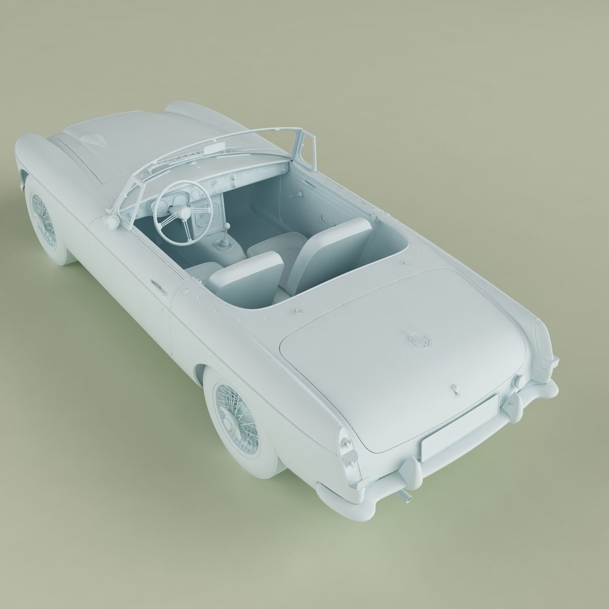 MG MGC  3D model_12