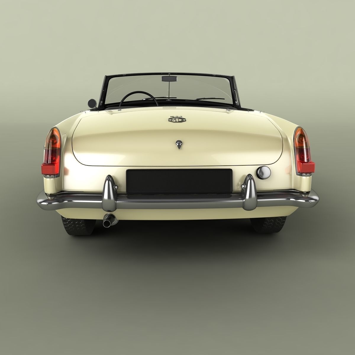 MG MGC  3D model_3